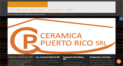 Desktop Screenshot of ceramicaptorico.com.ar
